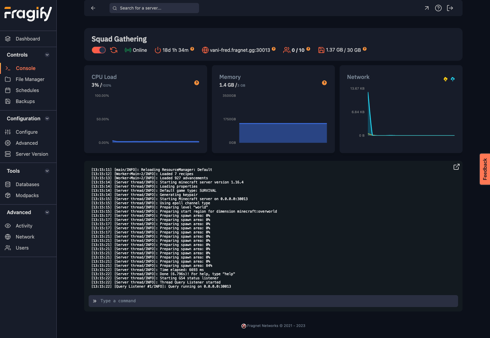 Server Management